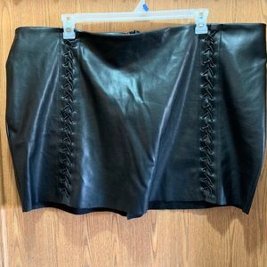Faux Leather Skirt from Rue21
